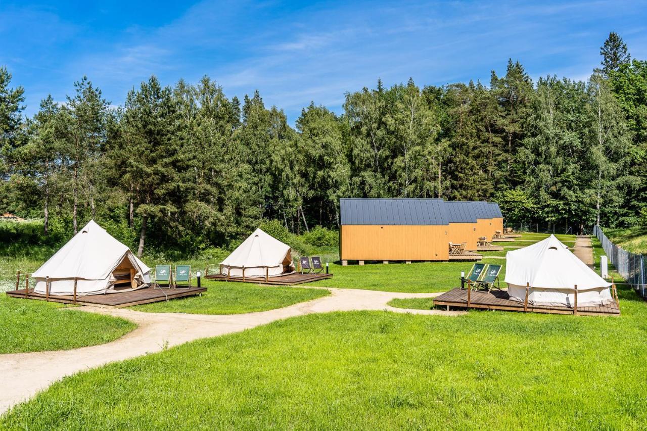 Вилла Gulbity Camp Экстерьер фото
