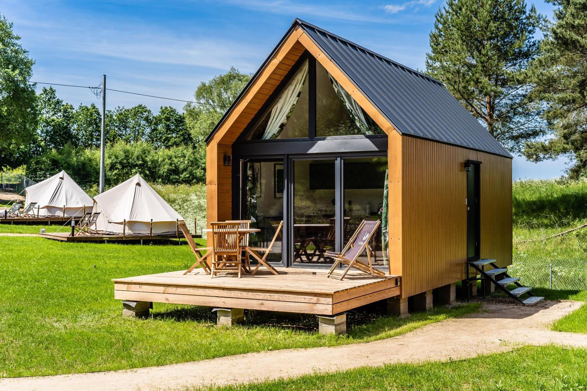 Вилла Gulbity Camp Экстерьер фото