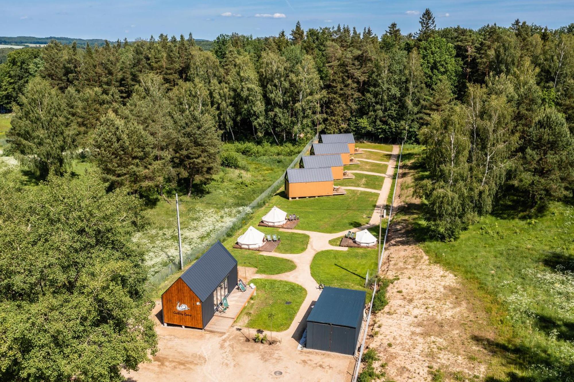 Вилла Gulbity Camp Экстерьер фото