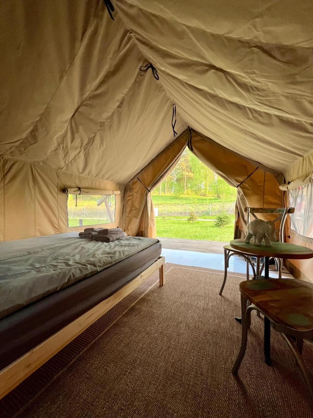 Вилла Gulbity Camp Экстерьер фото